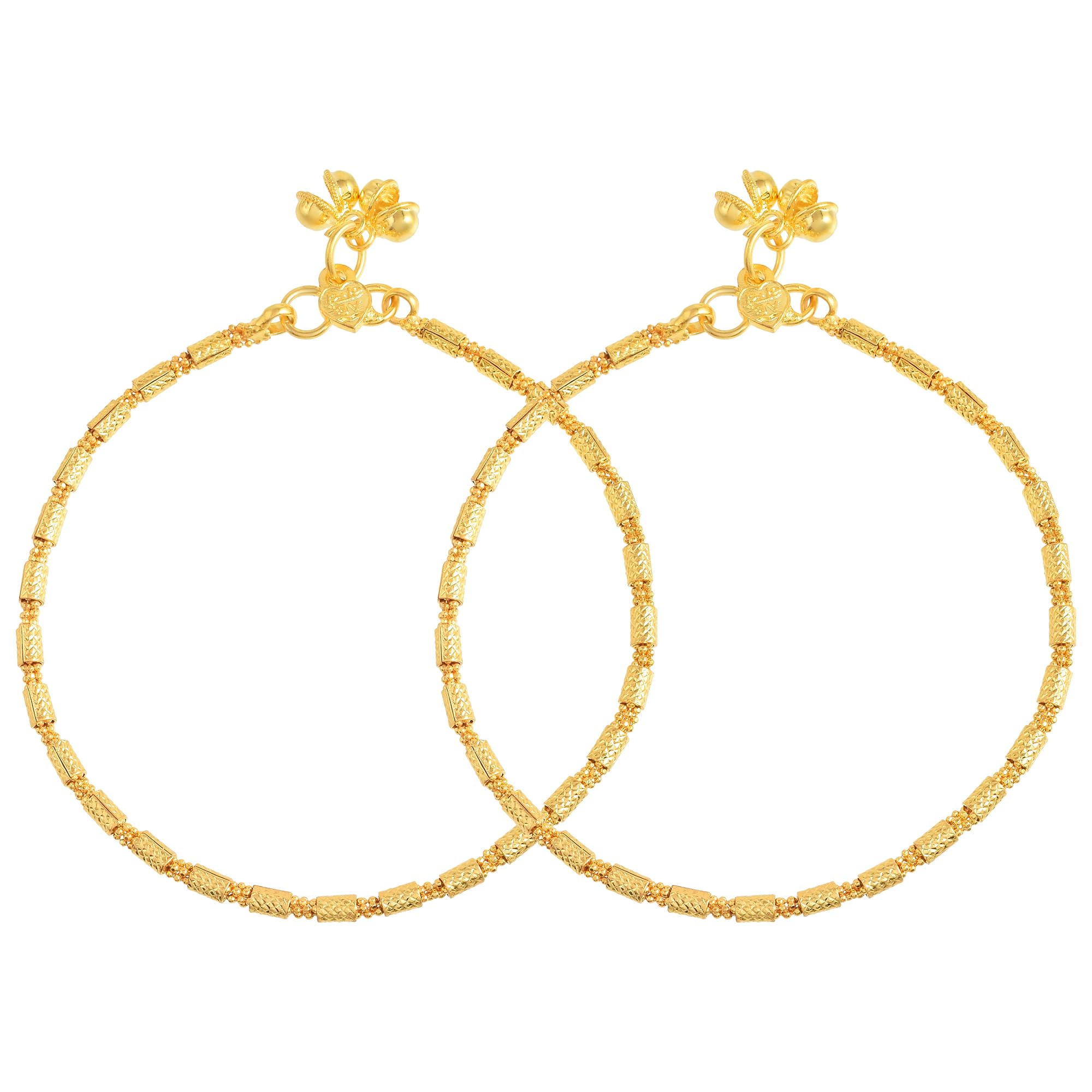 Memoir Brass Goldplated designer Fashion jewelery Payal Pajeb Anklet for women Bridal Wedding (AKRM6145) (B0CSSX5V6N) Amazon Price History, Amazon Price Tracker