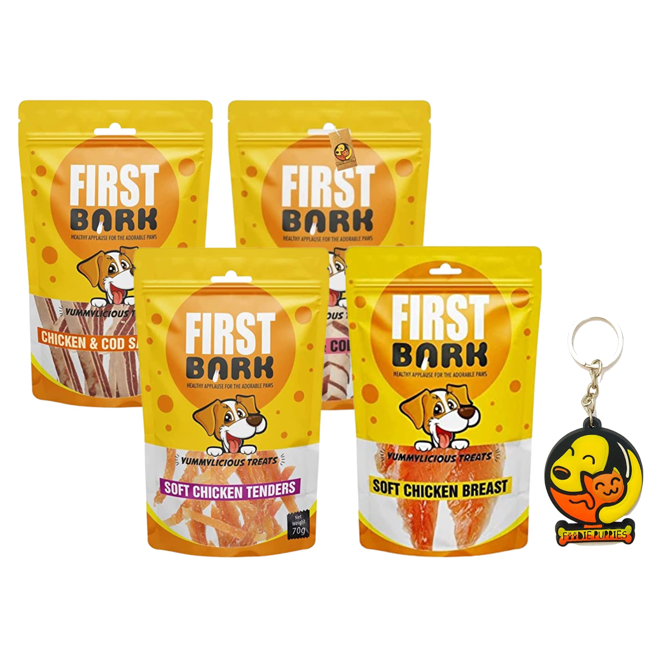See full amazon price history chart for First Bark Yummylicious Treats for Dogs, 70g (Soft Chicken Breast + Chicken & Cod Sandwich + Chicken & Cod Stick + Soft Chicken Tender)- Sold by Foodie Puppies First Bark Yummylicious Treats for Dogs, 70g (Soft Chicken Breast + Chicken & Cod Sandwich + Chicken & Cod Stick + Soft Chicken Tender)- Sold by Foodie Puppies (B0BJ93L2B5) Amazon Price History, Amazon Price Tracker