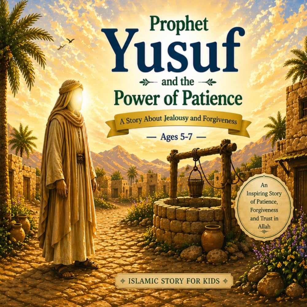 Prophet Yusuf for Kids: The Power of Patience: An Islamic Story About Jealousy, Forgiveness, and Trust in Allah (Ages 5–7)