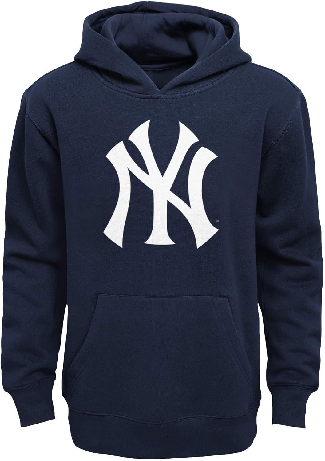 Outerstuff MLB Kids Youth 4-20 Official Primary Logo Fleece Lined Pullover Hoodie Sweatshirt