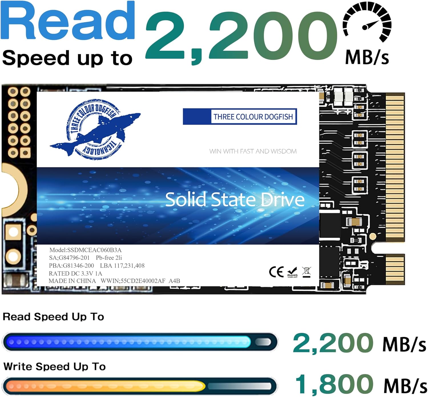 Dogfish M.2 2242 SSD 512GB Review Testado por 7 dias para gamers
