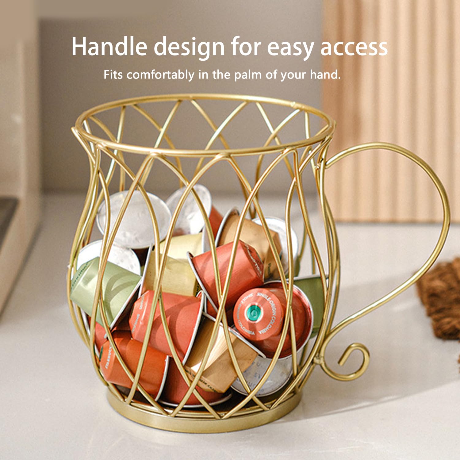 Porta Capsule Caffè In Metallo - Organizer Per Cialde, Design A Tazza, Per Casa O Bar - Foto 8