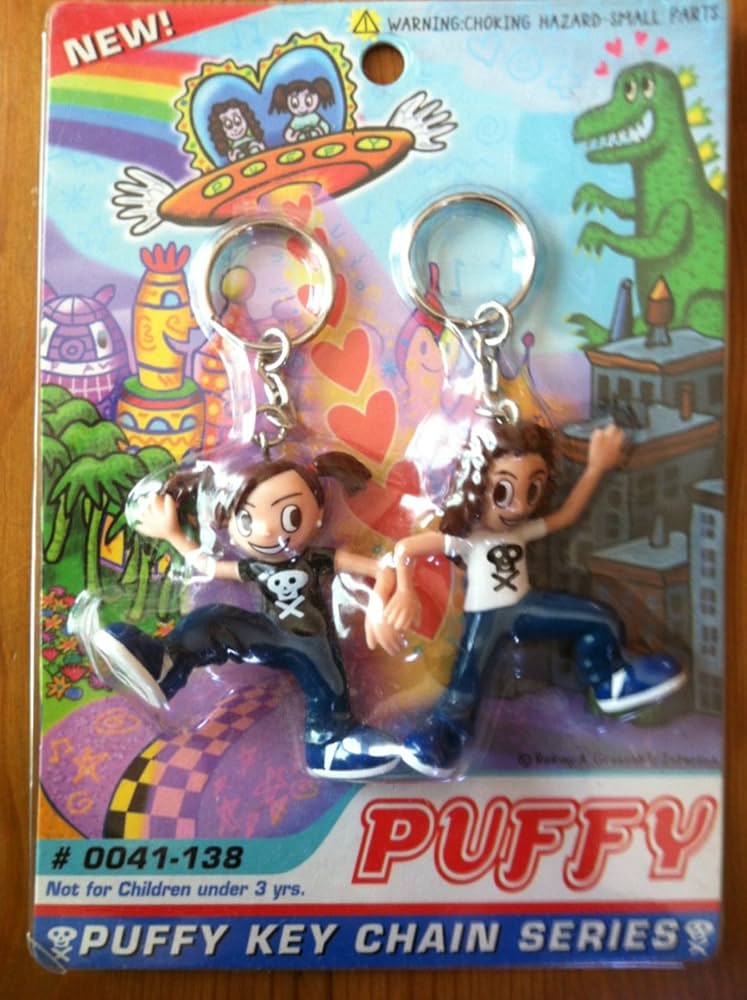 PUFFY キーチェーンシリーズ 　4個セット Amazon.co.jp: PUFFY ~PUFFY KEY CHAIN SERIES~ : Toys & Games