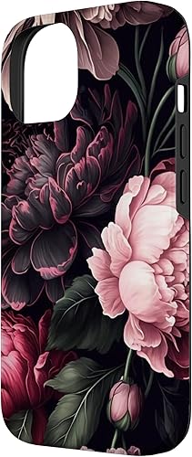 Miniatura 5 de Funda para iPhone 11 Pro Max con patrón de flores de peonía rosa magenta y rubor
