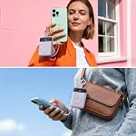 Chargeur portable,5000mAh PD 20W Banque de puissance de charge rapide super avec câbles intégrés, Pack de batterie de porte-clés de voyage pour Apple Watch Ultra/11/10/9/8/7/6/SE,iPhone 17/16/15/14/13/12 (Purple)