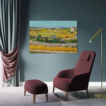 Amazon.co.jp: Vincent Van Goghフィンセント・ファン・ゴッホ《収穫