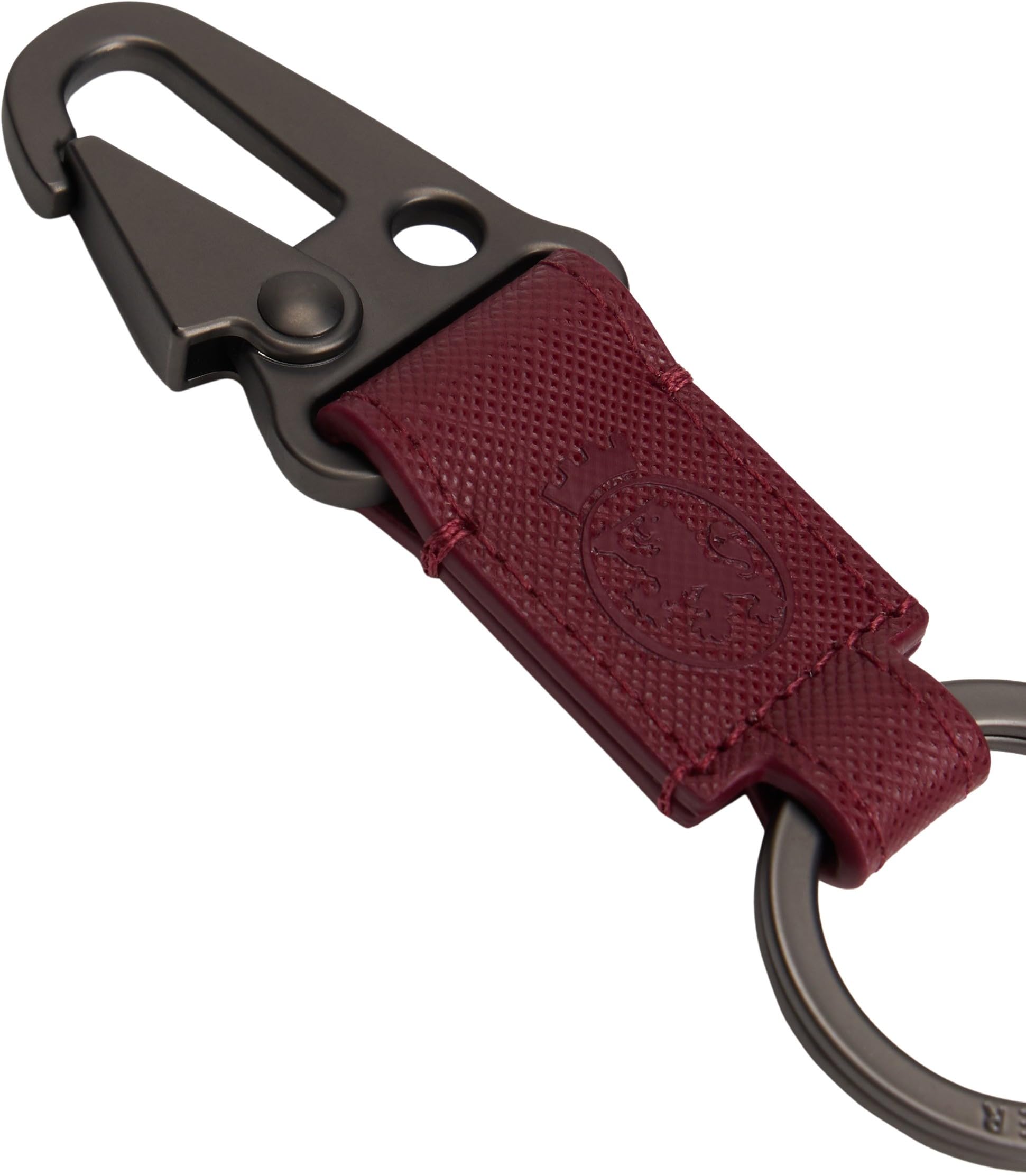 Tommy Hilfiger Herren Geschenk-Set Crest Kartenetui und Schlüsselanhänger, Rot (Deep Rouge), Einheitsgröße