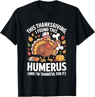 I Found This Humerus Funny Nurse Thanksgiving School Women T-Shirt
