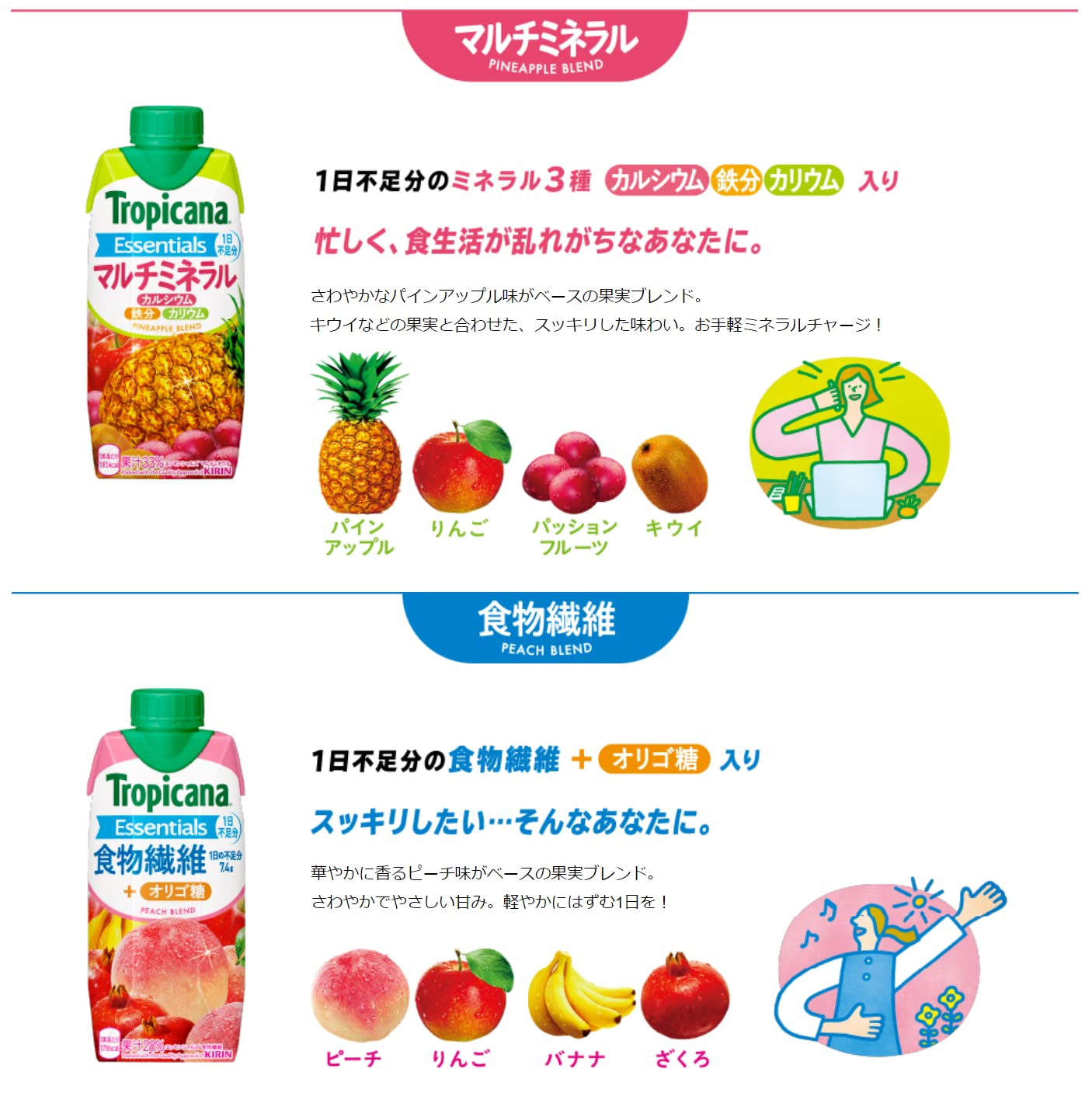 Amazon.co.jp: 【江崎グリコAmazonショップ限定】 キリン トロピカーナ