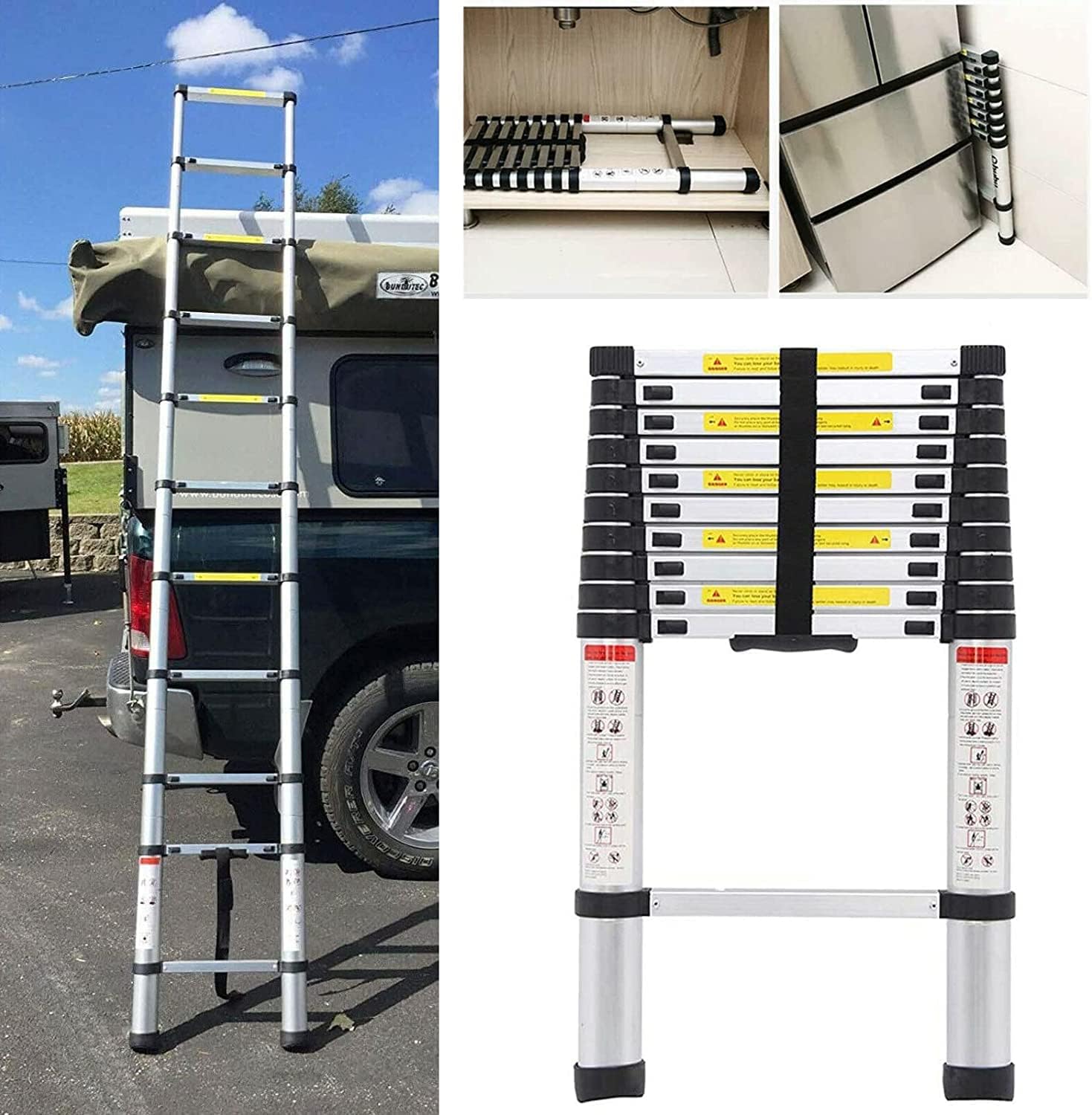 Reinforcement Telescopic Ladder，Extension Ladder， Telescopic Extension