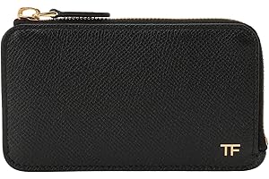 Tom Ford Men's Classic Bifold Leather Billfold Wallet