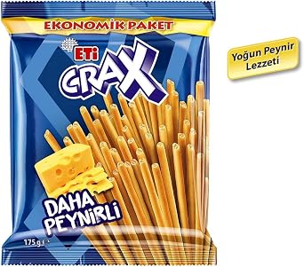 Meat Crax Cheese Stick Cracker 175g 5 pack