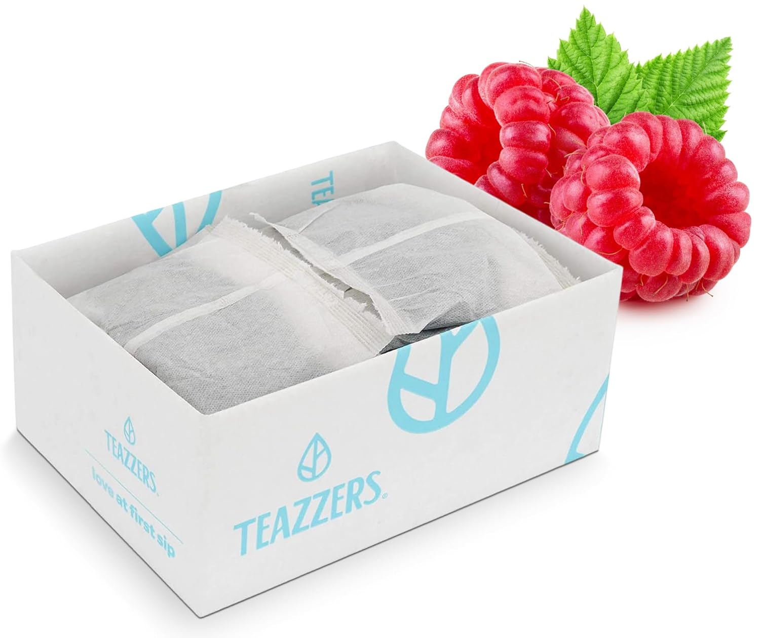 Teazzers Premium All-Natural Black Tea Bags– Great for Foodservice Commercial Ice Tea Brewers | Unsweetened USA-Made Bulk Green Tea for Restaurants, Cafés & Home Brewing (2 Ounce, 48 Count)