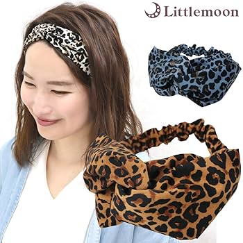 Amazon.co.jp: 【 ヘアバンド 】 シェーズ/レオパード ターバン