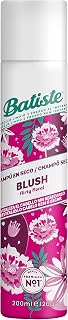 Batiste Dry Shampoo in Blush 200ml, Floral & Flirty Fragrance, No Rinse Spray to Refresh Hair in Between Washes