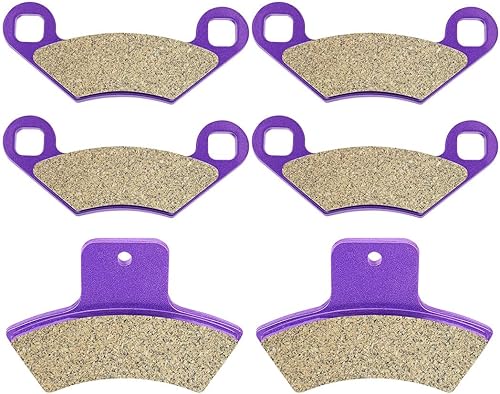 OCPTY FA159 FA270 Pastillas de freno delanteras y traseras de fibra de carbono para Polaris Magnum 325 4x4, 2000, 2002 para Polaris Scrambler 400