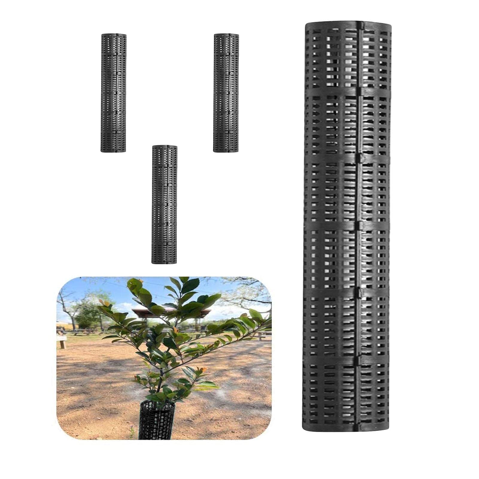 6 Stuks Boomstambeschermer, Plastic Spiraalvormige Boombeschermer Boomomslag Om Jonge Boompjes Planten Te Beschermen Tegen Herten