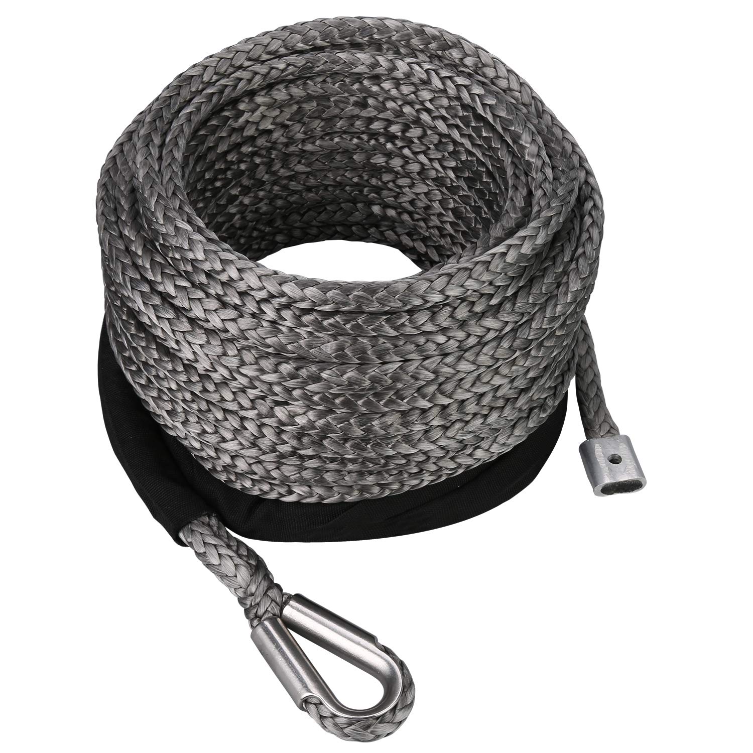 Amazon.com: Bulldog Winch 20321- Synthetic Winch Rope 8x100 8k