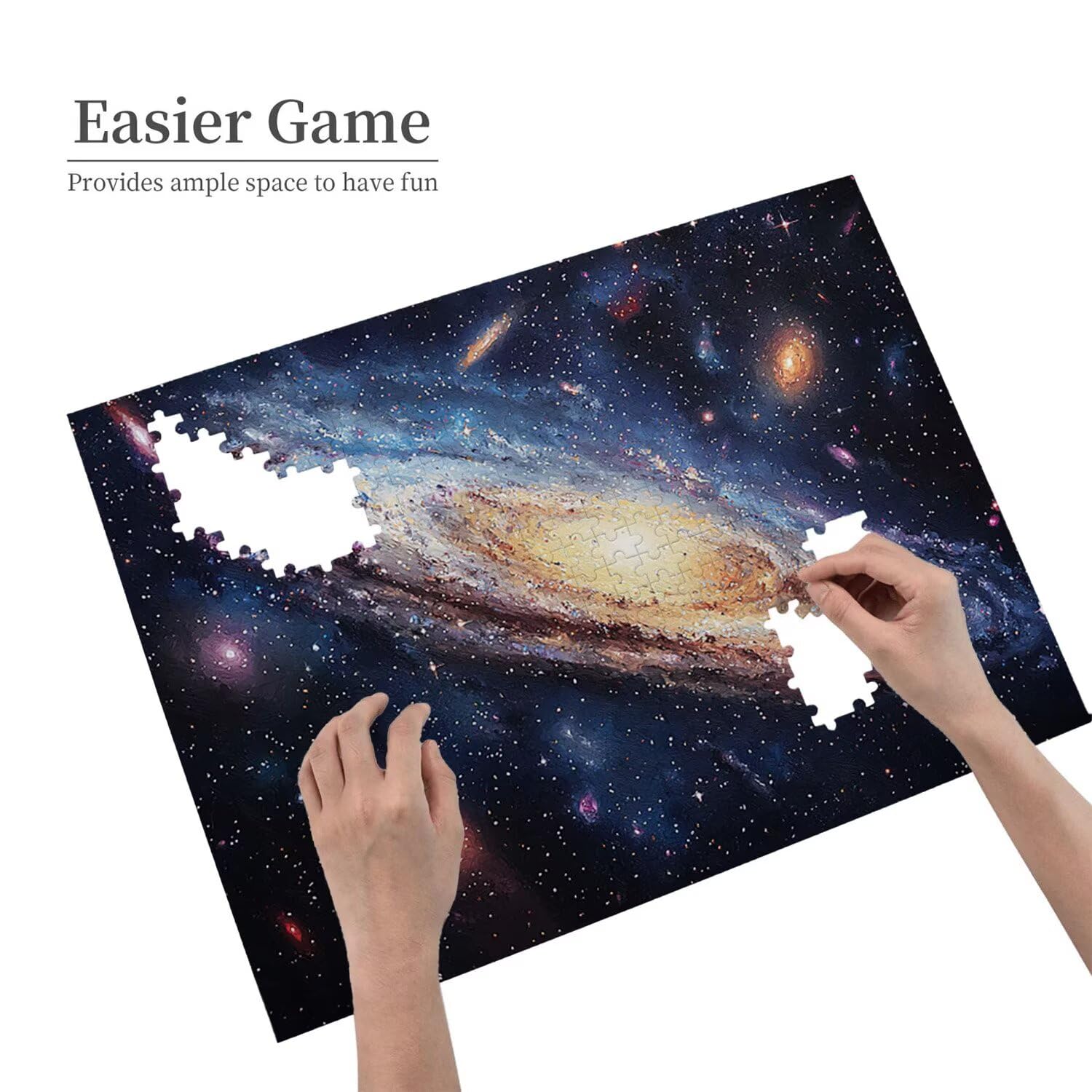 Puzzle in Legno per Adulti 1500 Pezzi | Il buco nero Universo| Educativi | Puzzle Adulti E Famiglie Decor | Dimensione Di 87x57cm | Regalo Adultis | Regali Natale (Formato: 34.8x22.8in) o-272