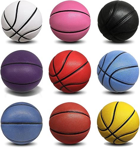 Miniatura 1 de Kolaimo Baloncesto personalizado para interiores y exteriores (27.5 pulgadas, 28.5 pulgadas, 29.5 pulgadas), juego de regalo personalizado