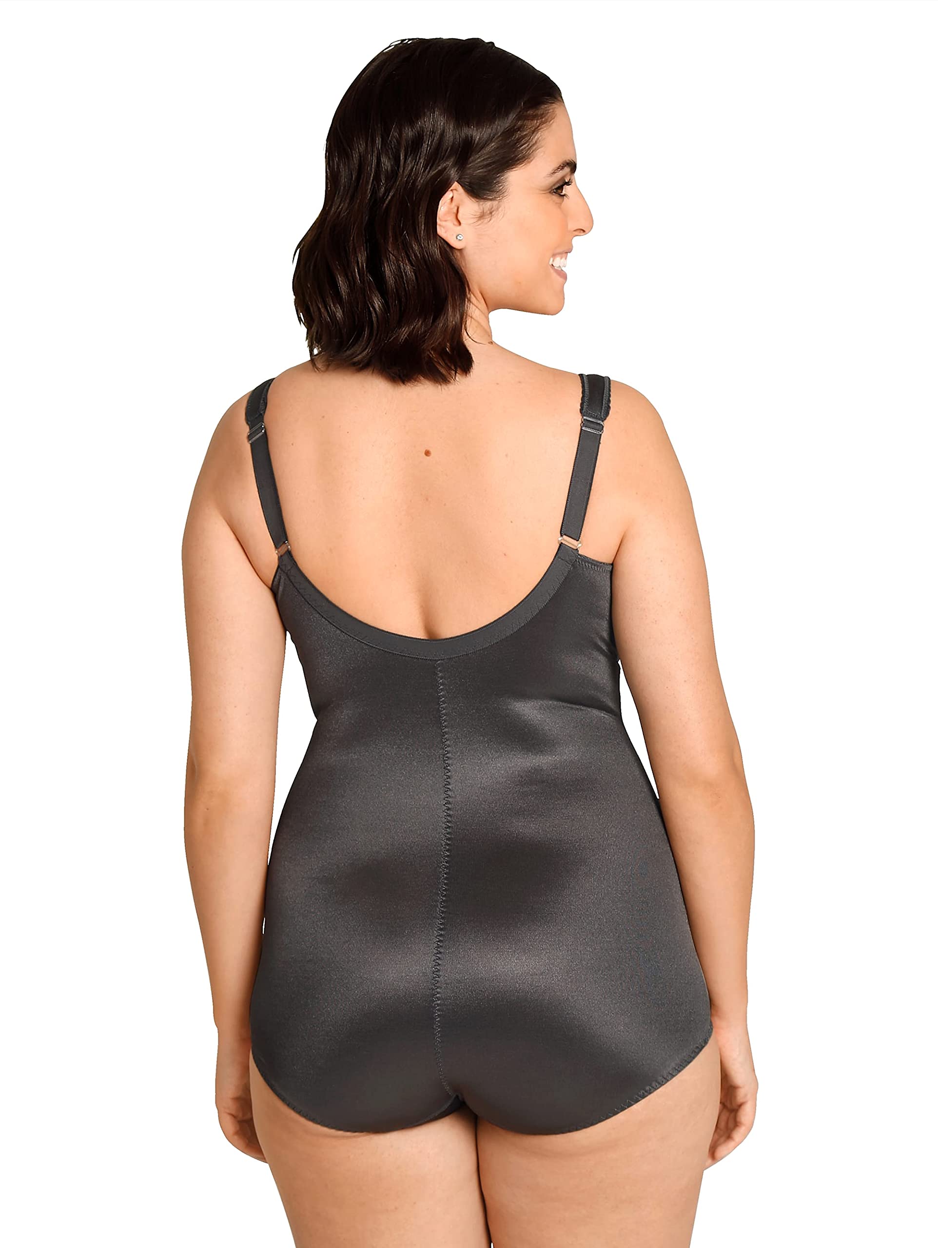 SUSA Korselett ohne Bügel Classics I Korselett Damen I Shapewear Damen stark formend I Mieder I Body mit Häkchenverschluss Formt Taille, Bauch & Po