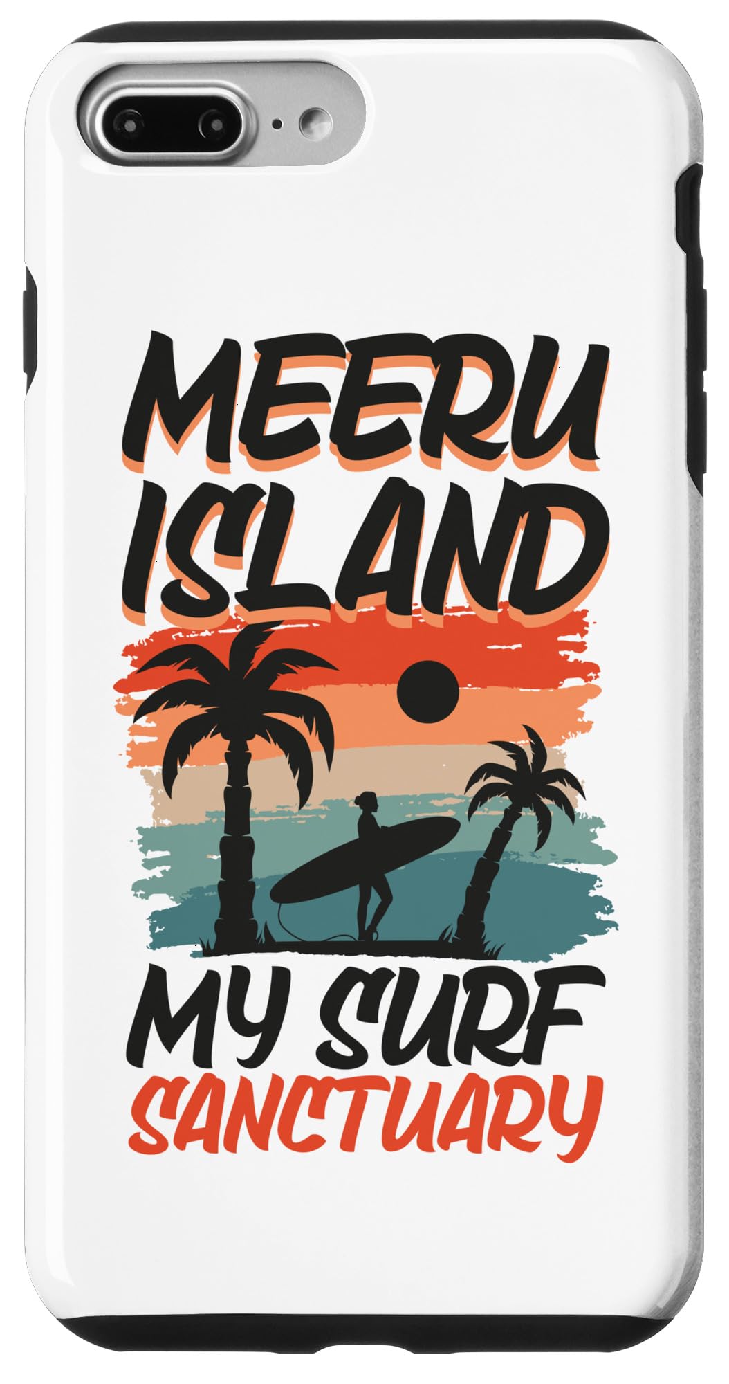 iPhone 7 Plus/8 Plus Surfing at Meeru Island Case