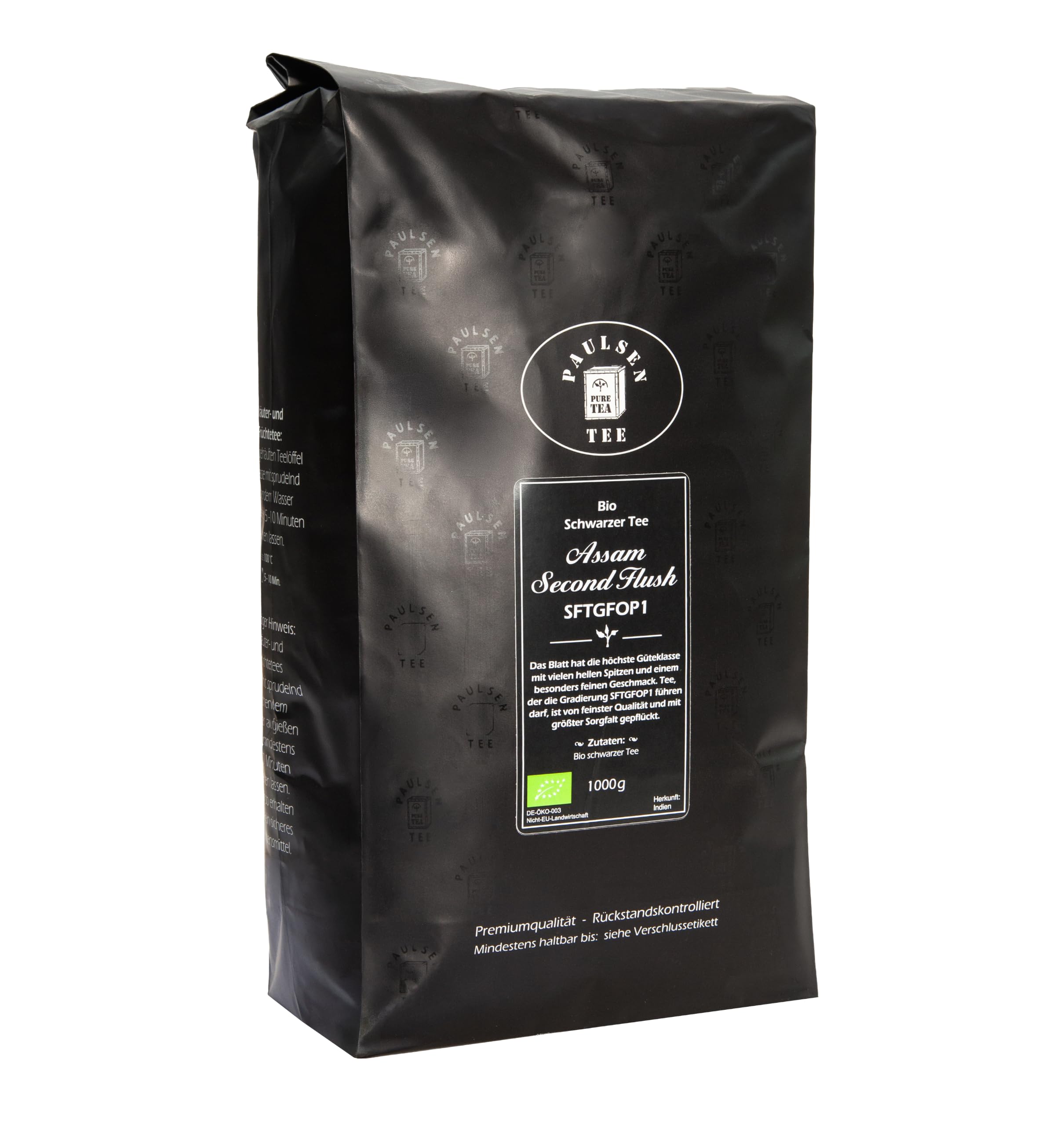 Paulsen - Bio Assam Second Flush SFTGFOP1 - schwarzer Tee - 1000g