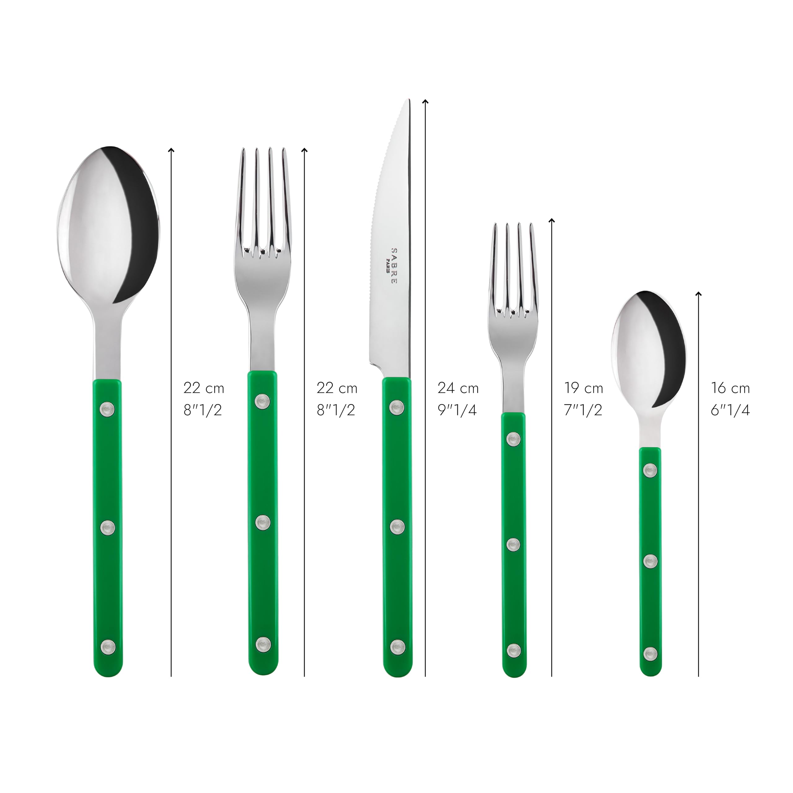 Amazon.com | SABRE PARIS - 20-Piece Flatware Set for 4 - Bistrot