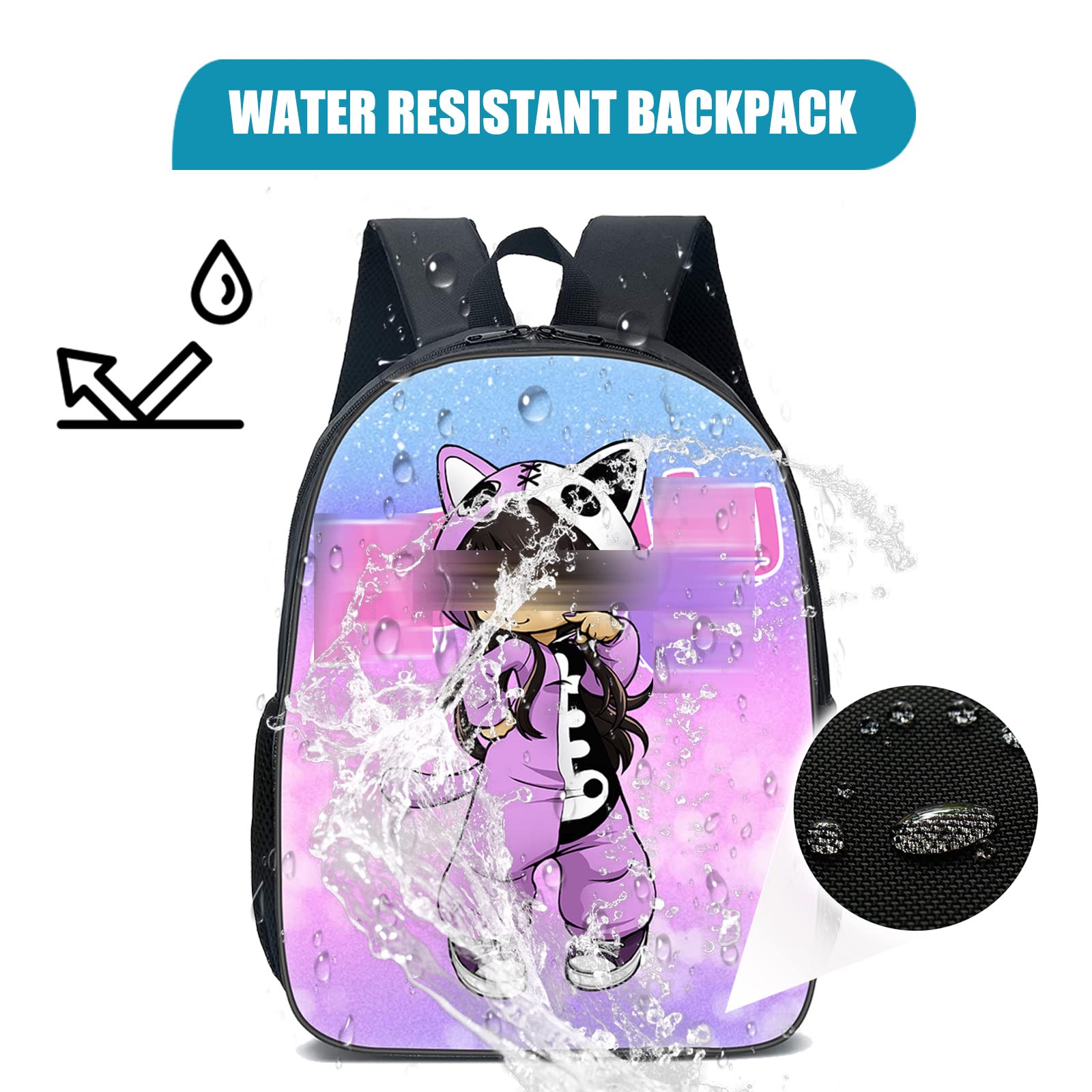 Cartoon Backpack Bag Travel Laptop Bookbag Outdoor Multi-function -5