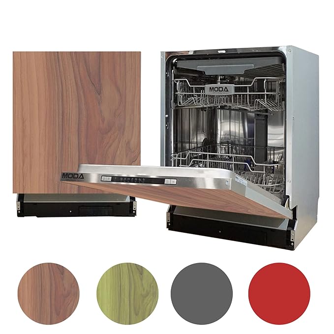 Moda Germany FINNI FI 60 Fully Automatic Built-in Dishwasher, A+++ Energy Rating, Power 3D Wash, Digital Display, 3 Stage Filtration System, Water Softener 14 Place Settings