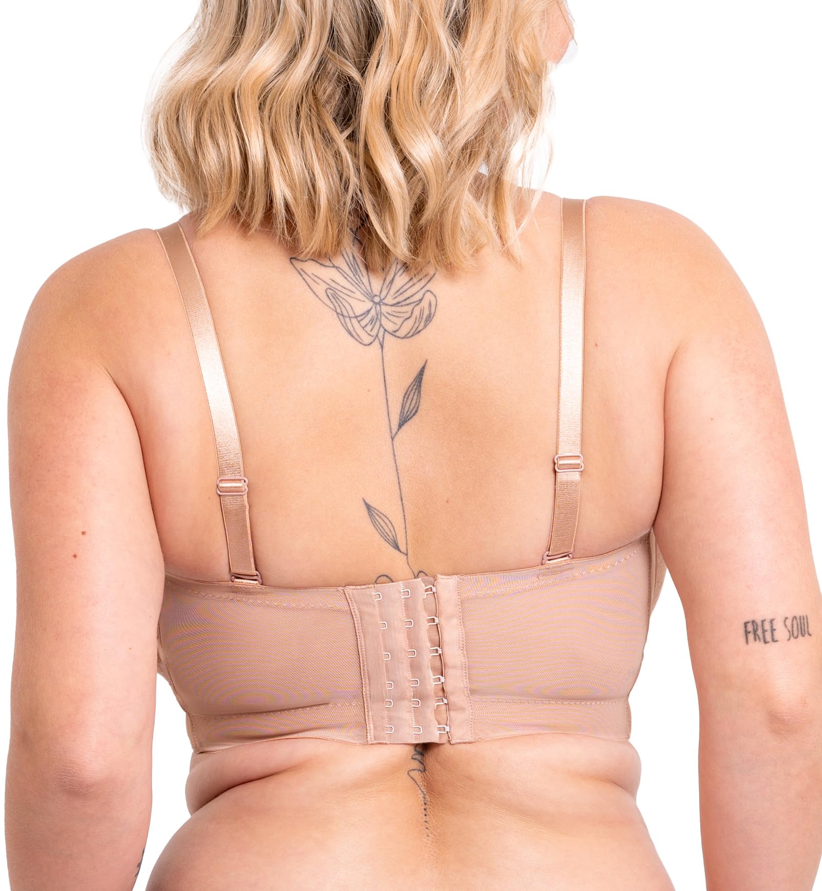 Curvy Kate Hey Girls SuperPlunge reggiseno senza spalline (CK071108), 32A, latte