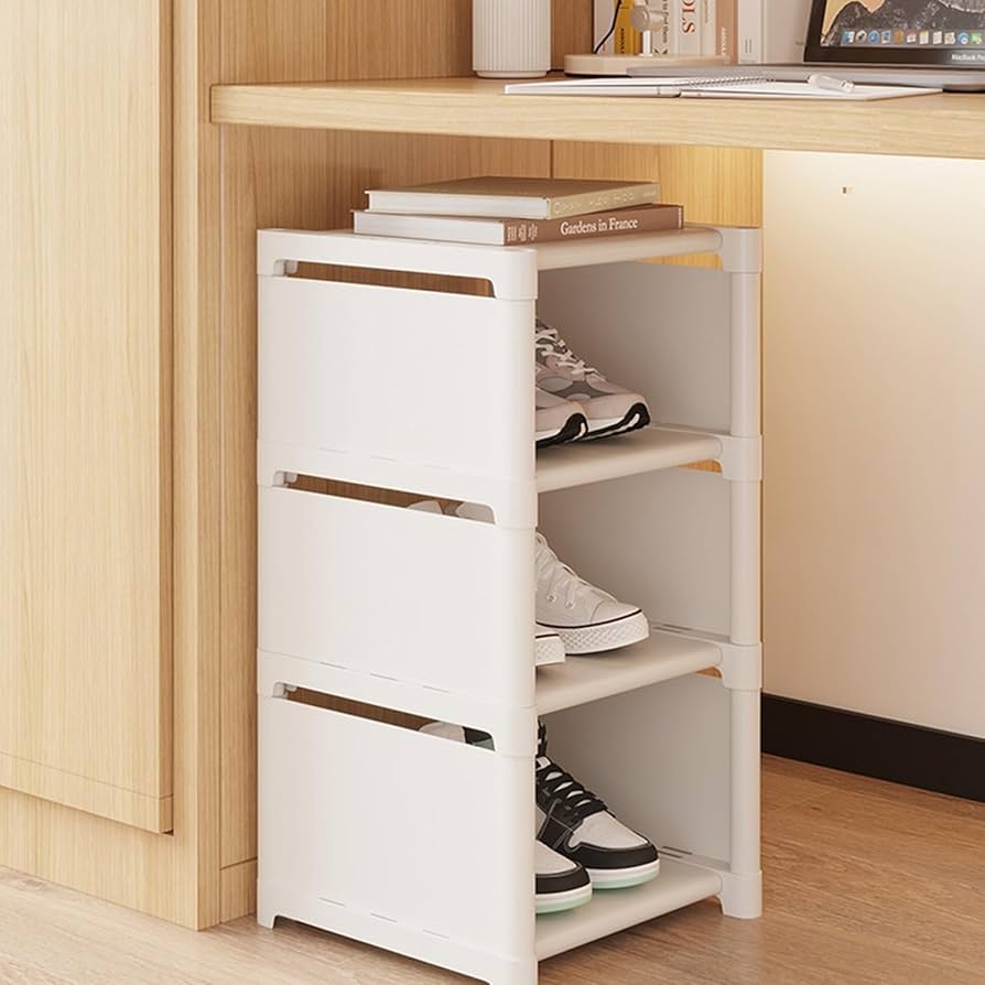 シューズボックス 大容量 スリム ホワイト Amazon｜VEEZHA 下駄箱 大容量 靴箱 下駄箱 スリム くつばこ