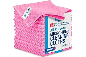 Ultraplush Pink Microfiber Cloths: Clean Smarter, Not Harder
