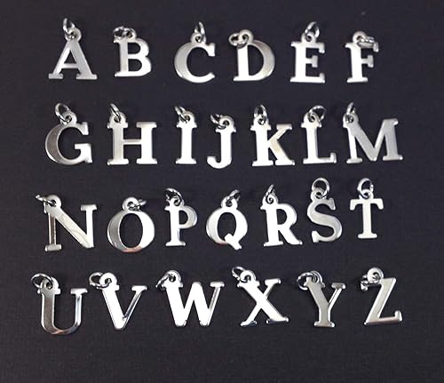 Miniatura 4 de Llavero con inicial, A B C D E F G H I J K L M N O P Q R S T U V W X Y Z Llavero con monograma, regalo para nuevo conductor, regalo personalizado