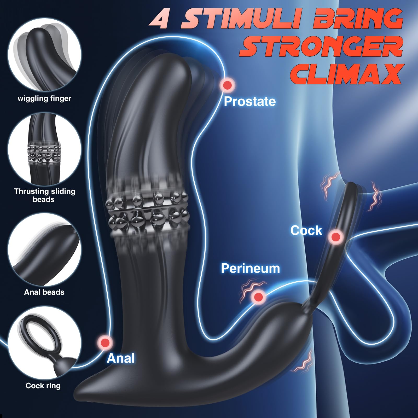 Amazon.com: BEISAR Wiggling Sex Toys Anal Vibrator, Adult Toys Sex Toy for Men Prostate Massager Sex Toys Butt Plug Dildo Anal Beads Enema Products for Women with 10 Wiggling Thrust Vibrating Remote Amazon.com: BEISAR Wiggling Sex Toys Anal Vibrator, Adult Toys Sex Toy for Men Prostate Massager Sex Toys Butt Plug Dildo Anal Beads Enema Products for Women with 10 Wiggling Thrust Vibrating Remote