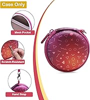 Vista 3 de Funda LTGEM Compatible con Tamagotchi Pix/Tamagotchi Original/Tamagotchi Nano x/Tamagotchi Hello Kitty/Tamagotchi Uni, Funda Protectora de Morado