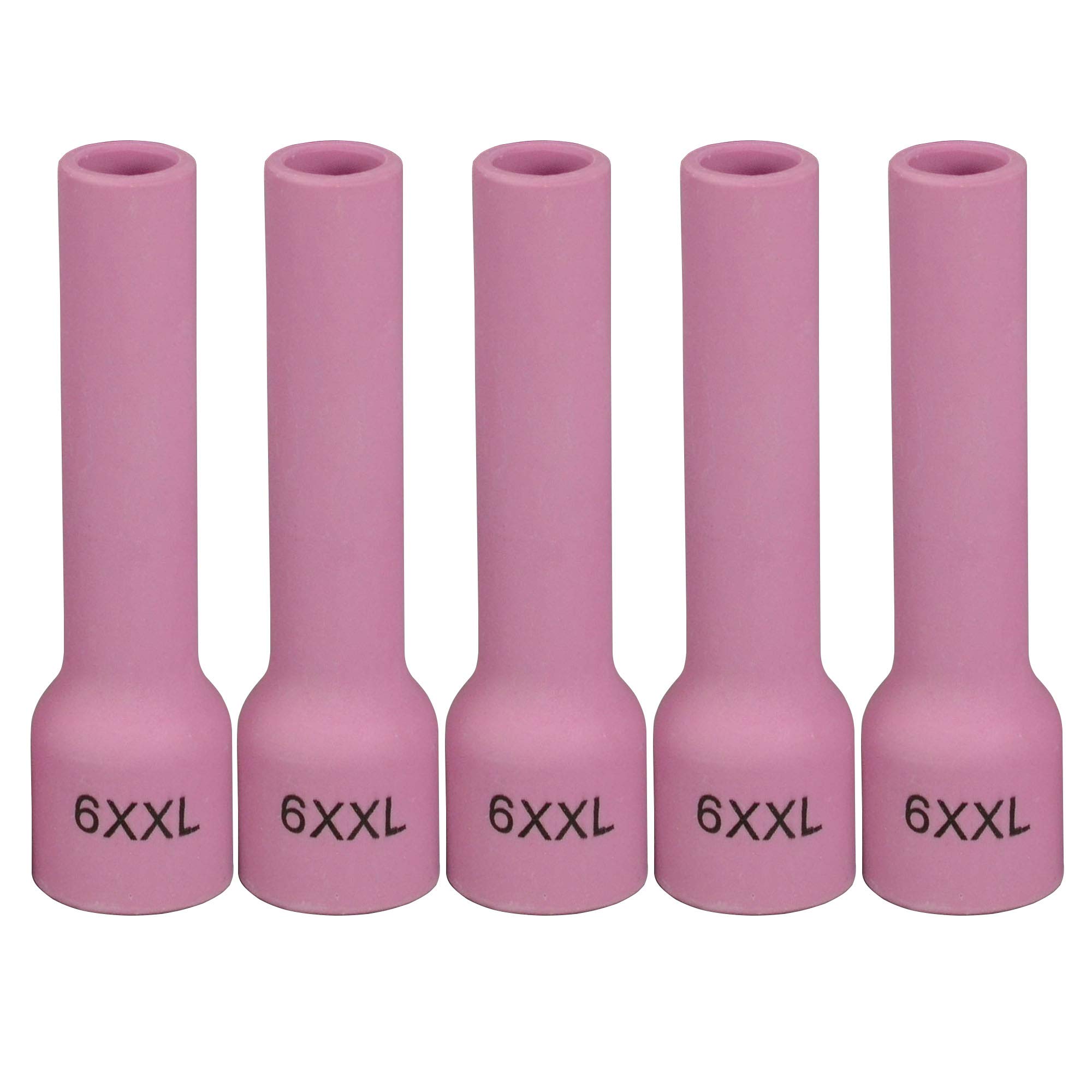 Amazon | RIVERWELD 5個 53N60XXL 6XXL# TIG アルミナノズル