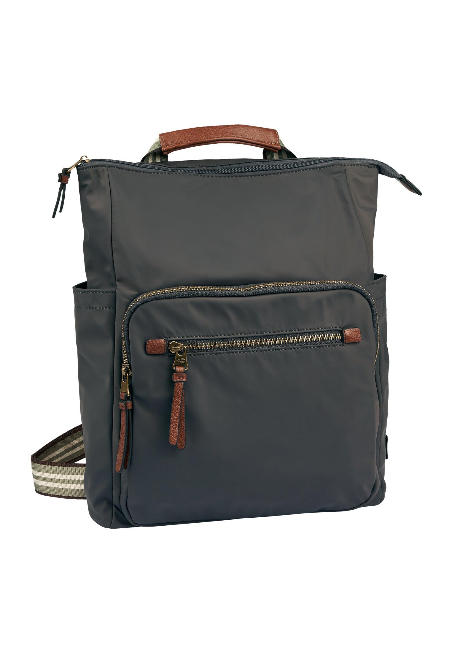 camel active Women Bari, Backpack Handbag, Gray, M