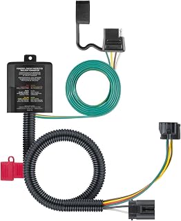 CURT 56332 Vehicle-Side Custom 4-Pin Trailer Wiring Harness, Fits Select Hyundai Santa Fe, XL, Veracruz, Kia Sedona, Sorento
