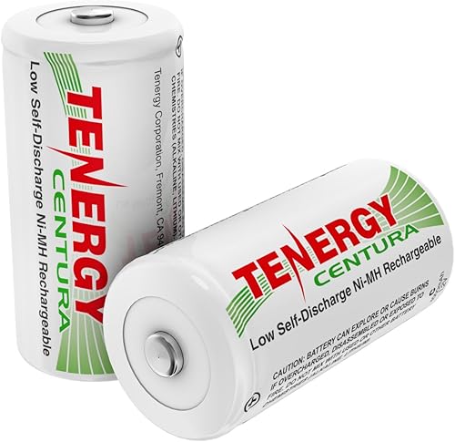 Miniatura 9 de Tenergy Centura C Tamaño 4000mAh Low Self DischargeNiMH rechargeable batteries 1