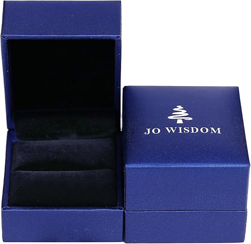 Miniatura 5 de Anillo Jo Wisdomo de compromiso de plata esterlina con corazón e infinito anillo de amistad para ella