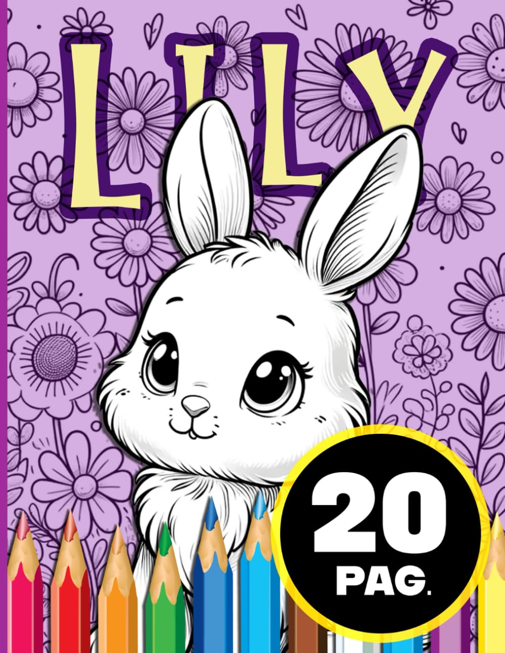 Lily: Smart Coloring Book – Easy Math for Kids (Ages 4–8) (LumiCromi Coloring Books)