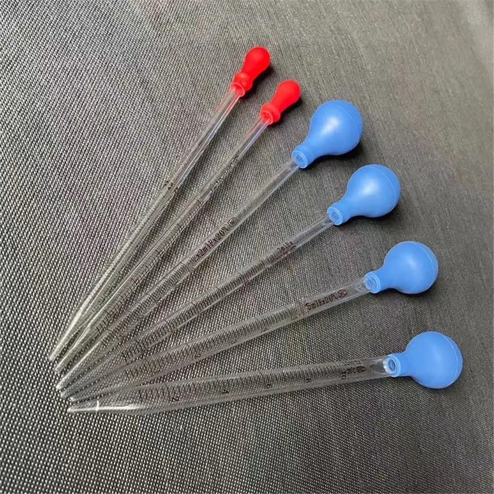 Pipetas cuentagotas de vidrio, Gotero de pipeta vidrio(2ml 10pcs)