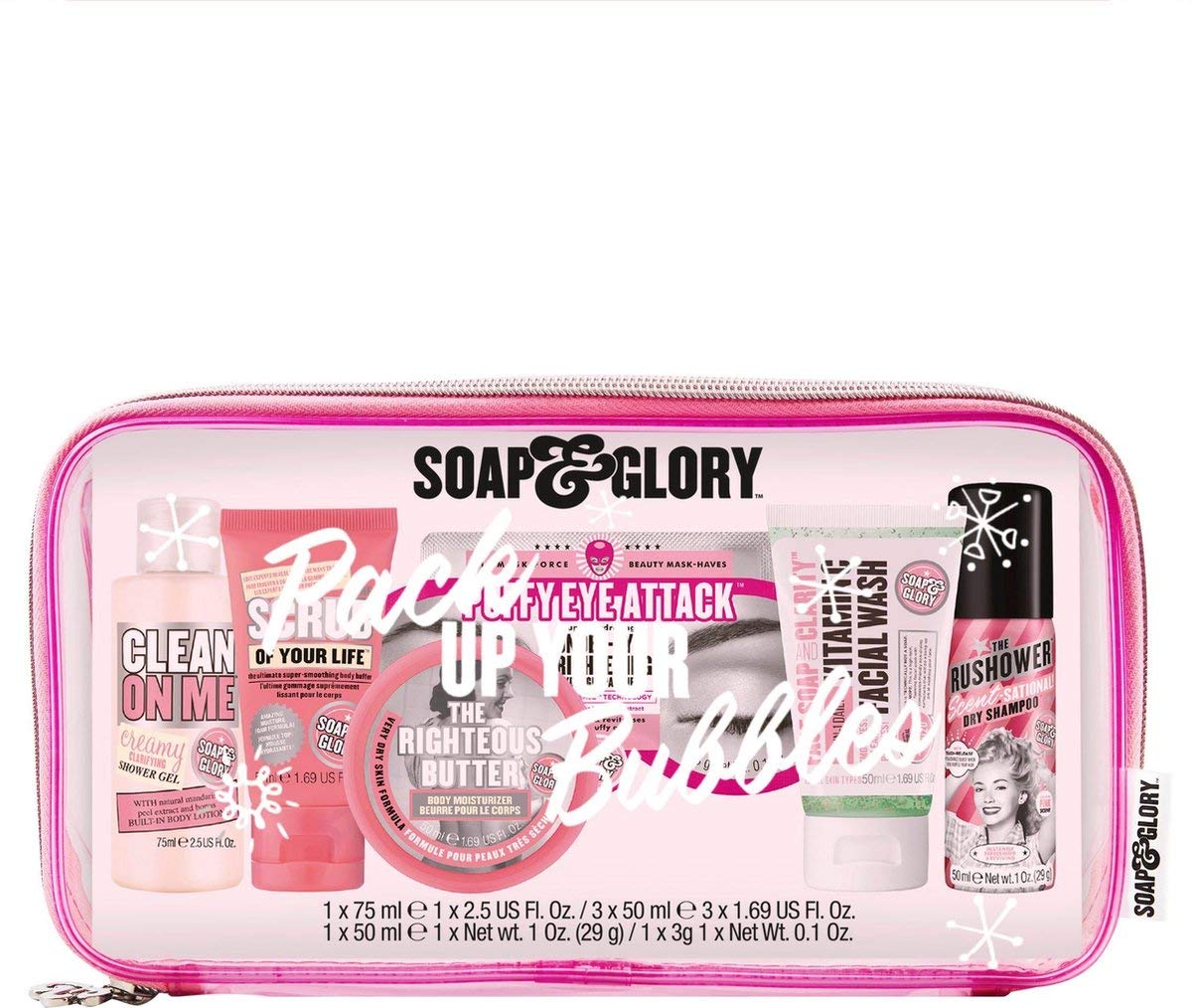 Soap & GloryPack Up Your Bubbles Travel Bag Set