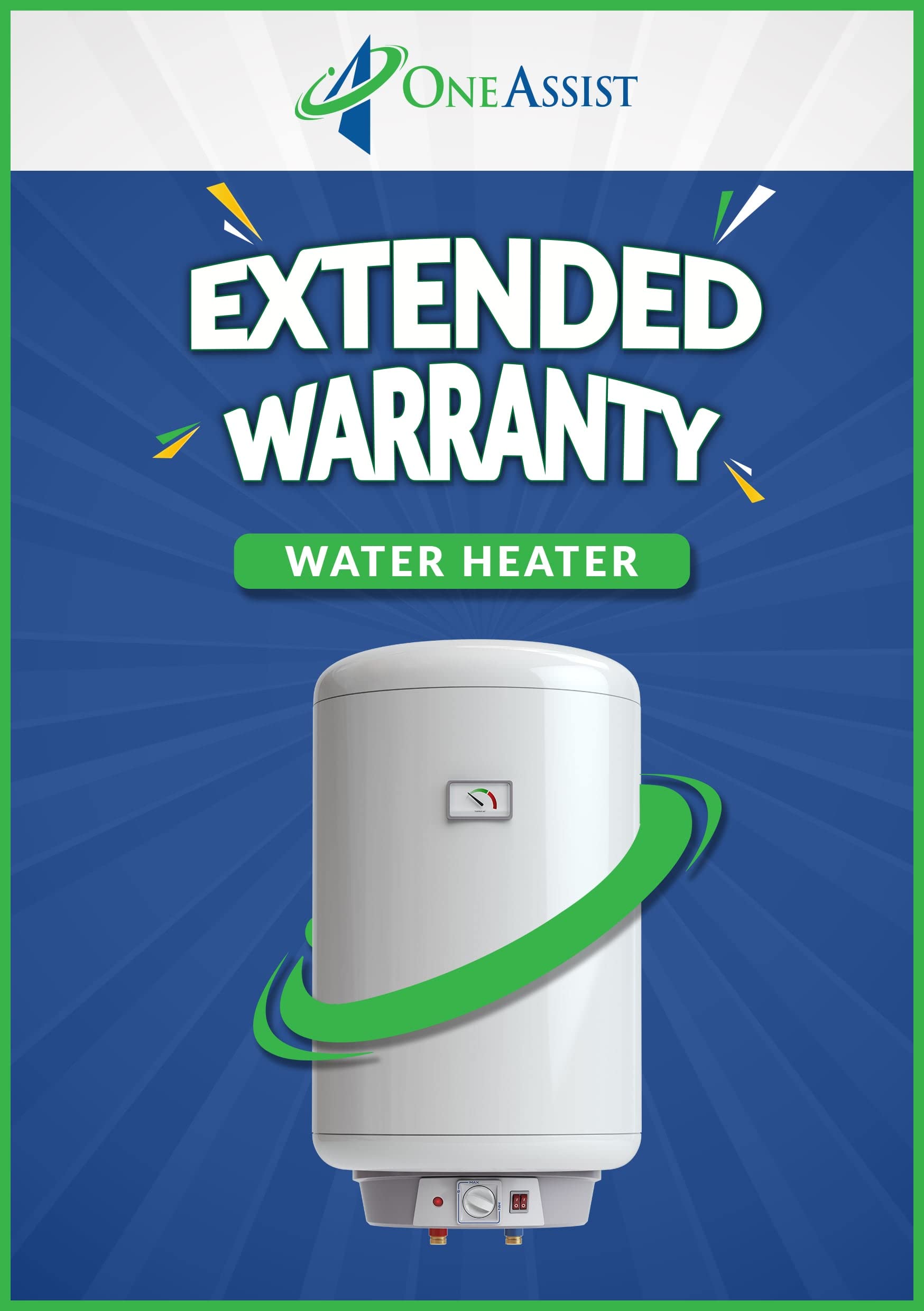 OneAssist 1 Year Extended Warranty Plan for Electric Water Heater Between  Rs 7501 to Rs 10000 (E-Mail Delivery Only) : Amazon.in: Home u0026 Kitchen