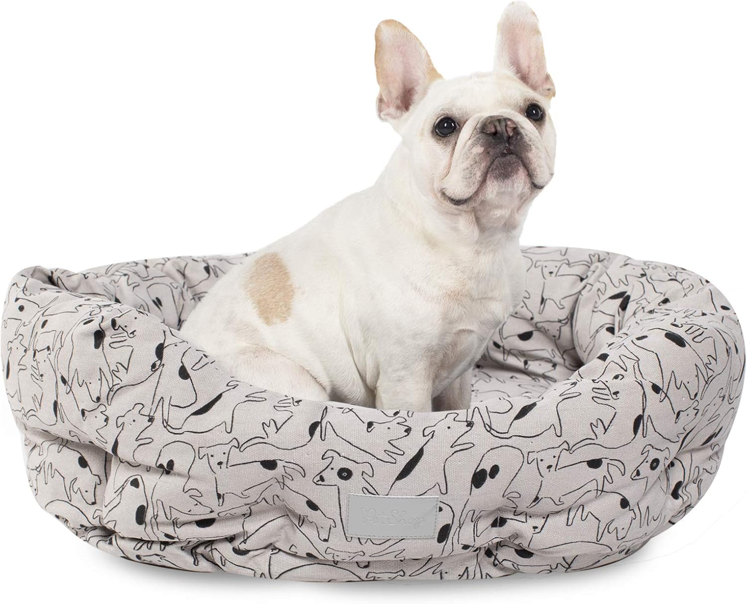 fringe dog bed large