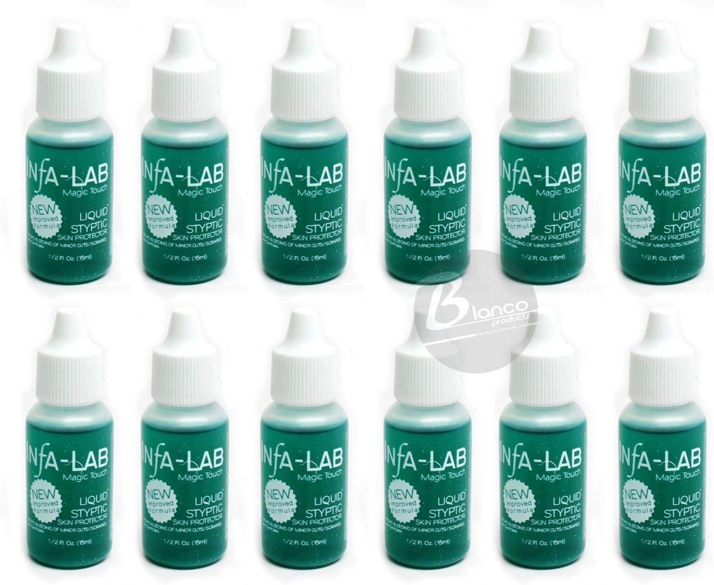 Infalab MAGIC TOUCH Liquid Styptic 12 Skin Protector Stop Bleeding Nail