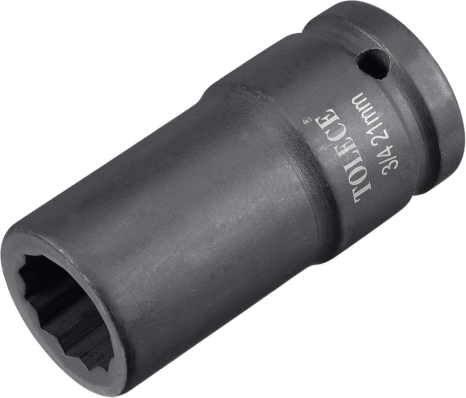 uxcell 3/4-Inch Drive 38mm 12-Point Deep Impact Socket, CR-MO Steel 78mm Length, Metric Sizes