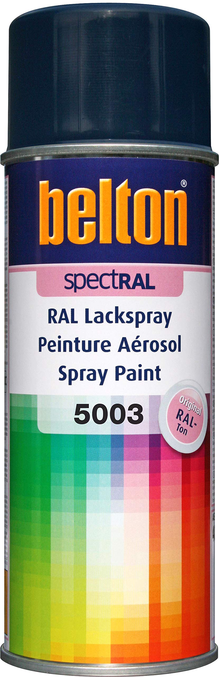 belton spectRAL Lackspray RAL 5003 saphirblau, glänzend, 400 ml - Profi-Qualität