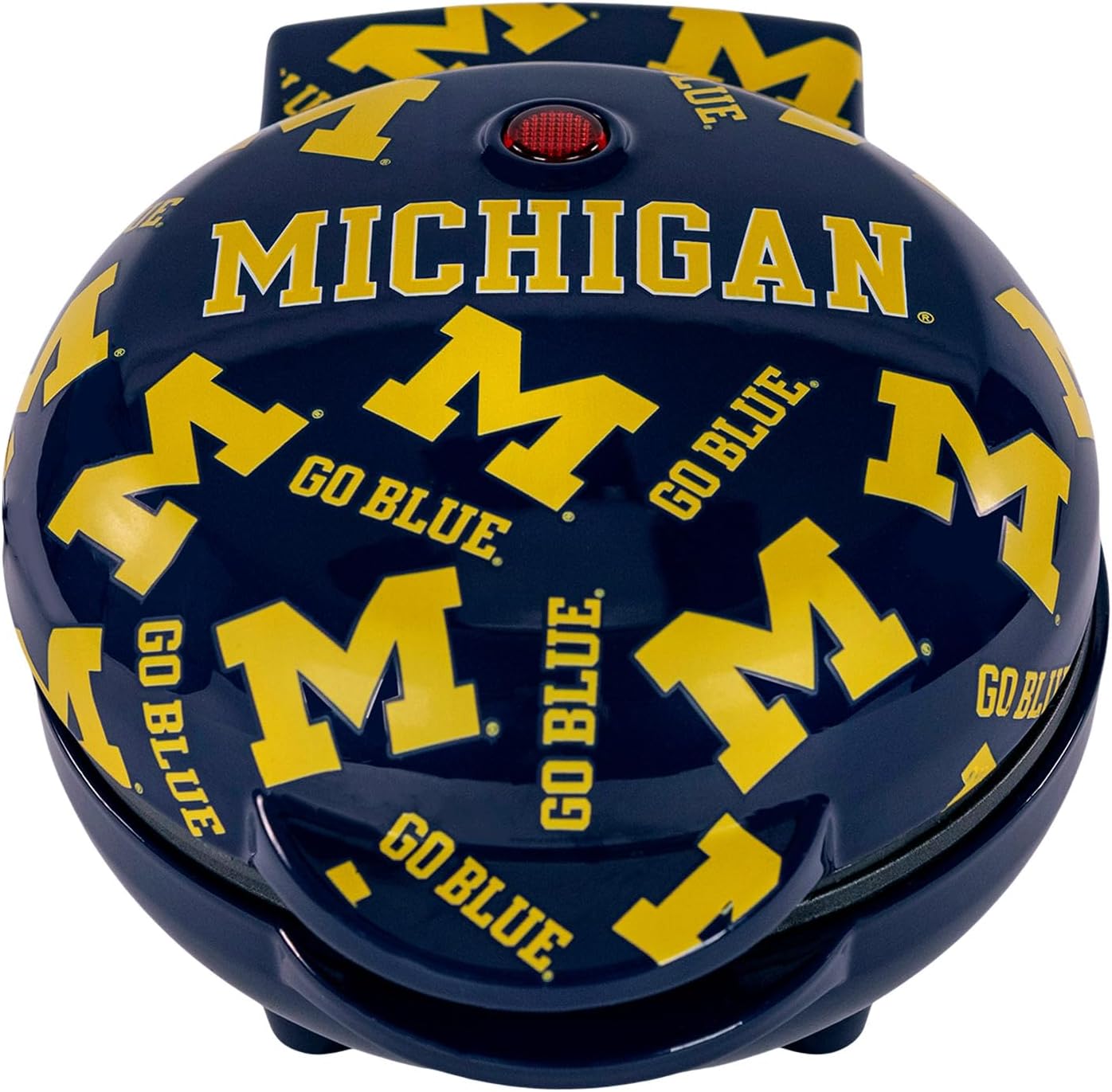 Uncanny Brands Michigan Wolverines Mini Waffle Maker - Small Kitchen Appliance